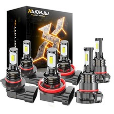 For Jeep Grand Cherokee 2011-2012-2013 Led Headlight Highlow Fog Lights Bulbs
