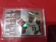 Lebron James UD Game Used Jersey