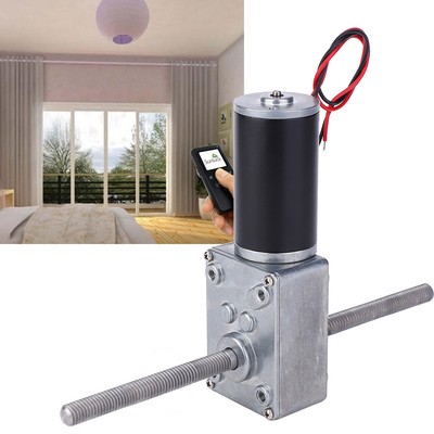 Worm Gear Motor M8 Double Right Hand Thread Dual Shaft Reduction Motorreduk AK