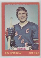 1973-74 O-Pee-Chee Light Back Vic Hadfield #108 0a4