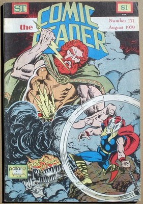 COMIC READER # 171 US Zine 1979 THOR COVER