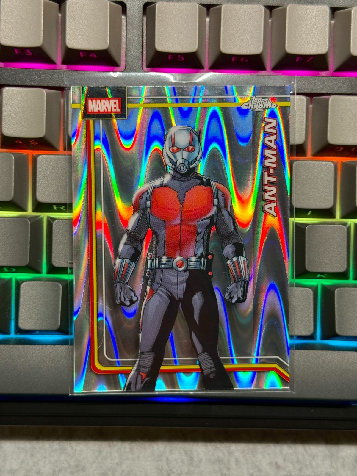 2026 Topps Chrome Marvel Ant-Man #006 Raywave Refractor 