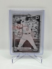 2024 Bowman Draft Konnor Griffin Black Printing Plate 1/1 BD-22 Pirates 