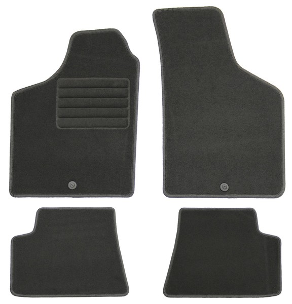 FußMatten Set FüR Renault Twingo 1 1998-2007 Autoteppiche Mit 100% Passform-image