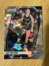 2024 Prizm WNBA Jacy Sheldon RC Ice SP Card #4 Connecticut Sun