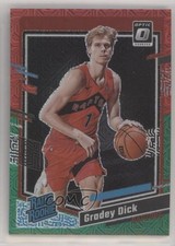 2023 Panini Donruss Optic Rated Rookie Choice Red & Green Prizm Gradey Dick 15ej