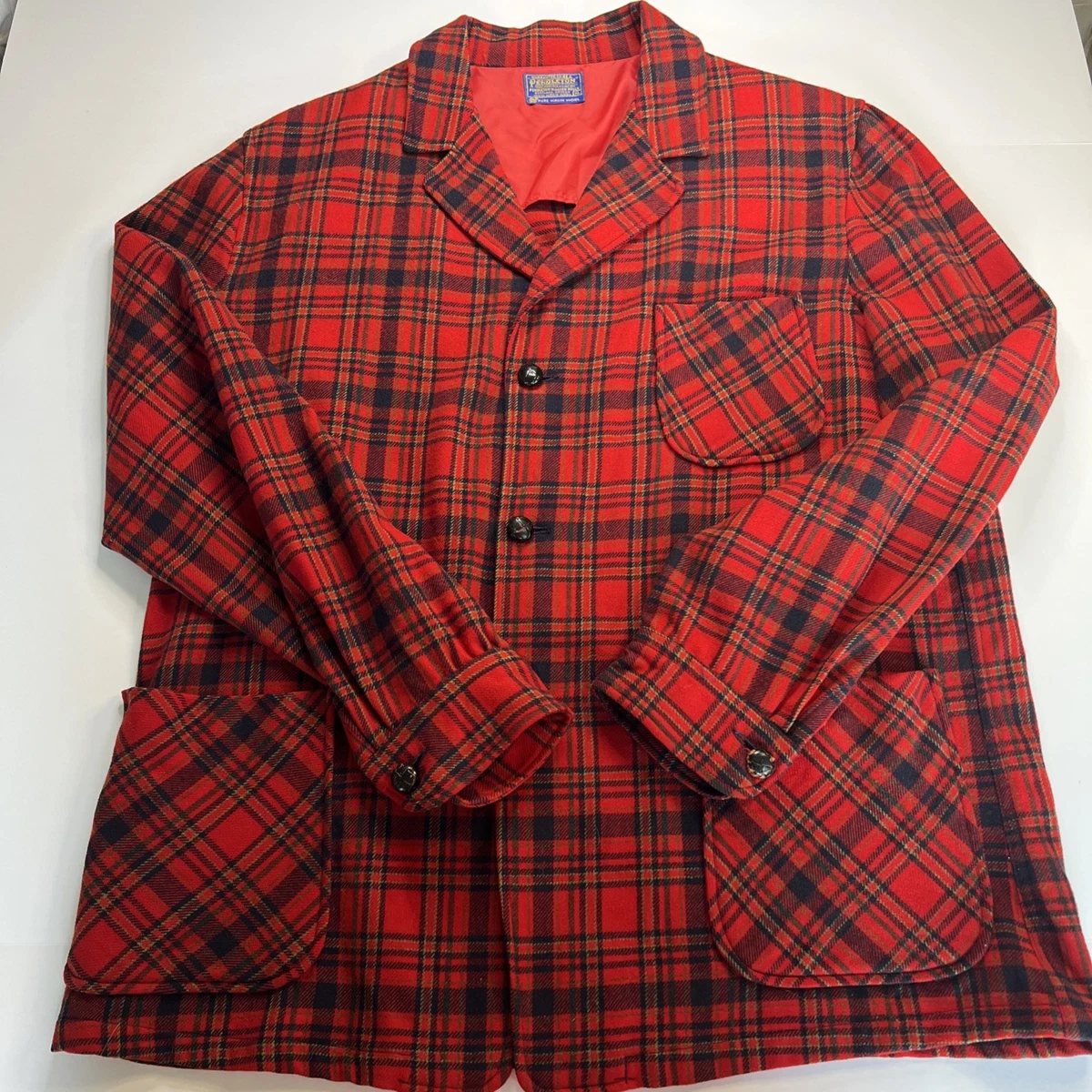 Pendleton Plaid Jacket In Vintage Outerwear Coats & Jackets For