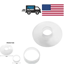 Durable 13 Inch Clear Squirrel Baffle for Bird Feeders Weather Resistant