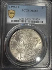 1898 O Morgan Silver Dollar PCGS MS-65