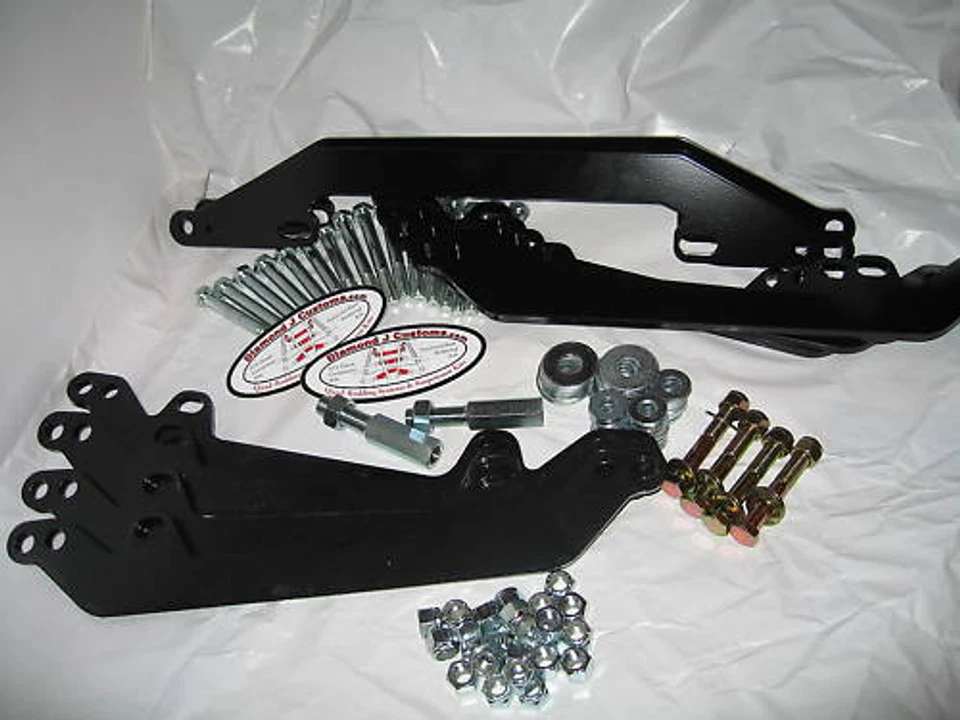 Kit de ensanchamiento de brazos y amortiguadores para ATV Honda TRX 400EX, 400X (1998-2007) atornillado Foto 4 de 4