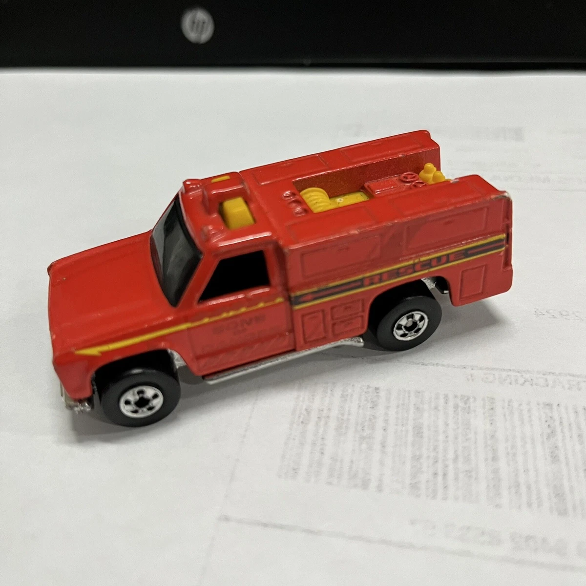 Hot Wheels Diecast Fire Vehicles 1974 Year of Manufacture Vintage
