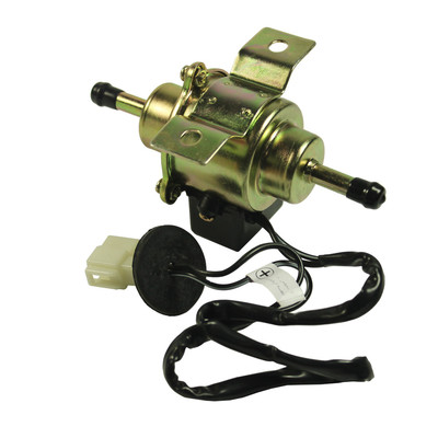 CHROME Gas Diesel Electric Fuel Pump 1/4 Tubing 3-5 PSI Universal Low Pressure E - Foto 2