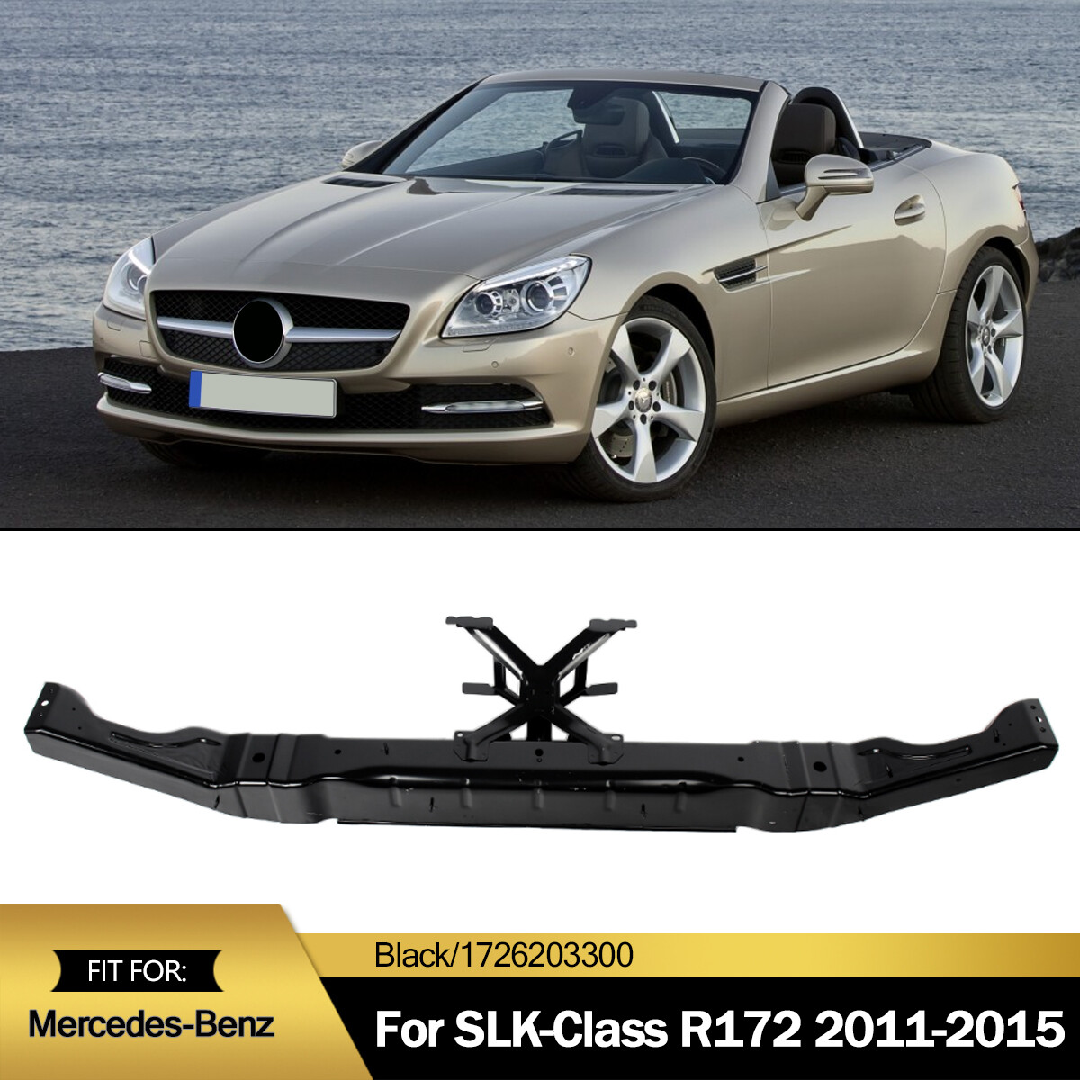 1726203300 For Mercedes R172 SLK350 SLK55 AMG Front Bumper 
