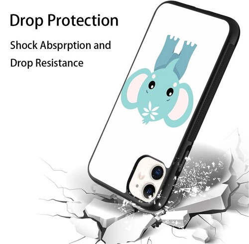 textured Cute tribal elephant TPU Cover For Apple iPhone For Samsung - Picture 20 of 25