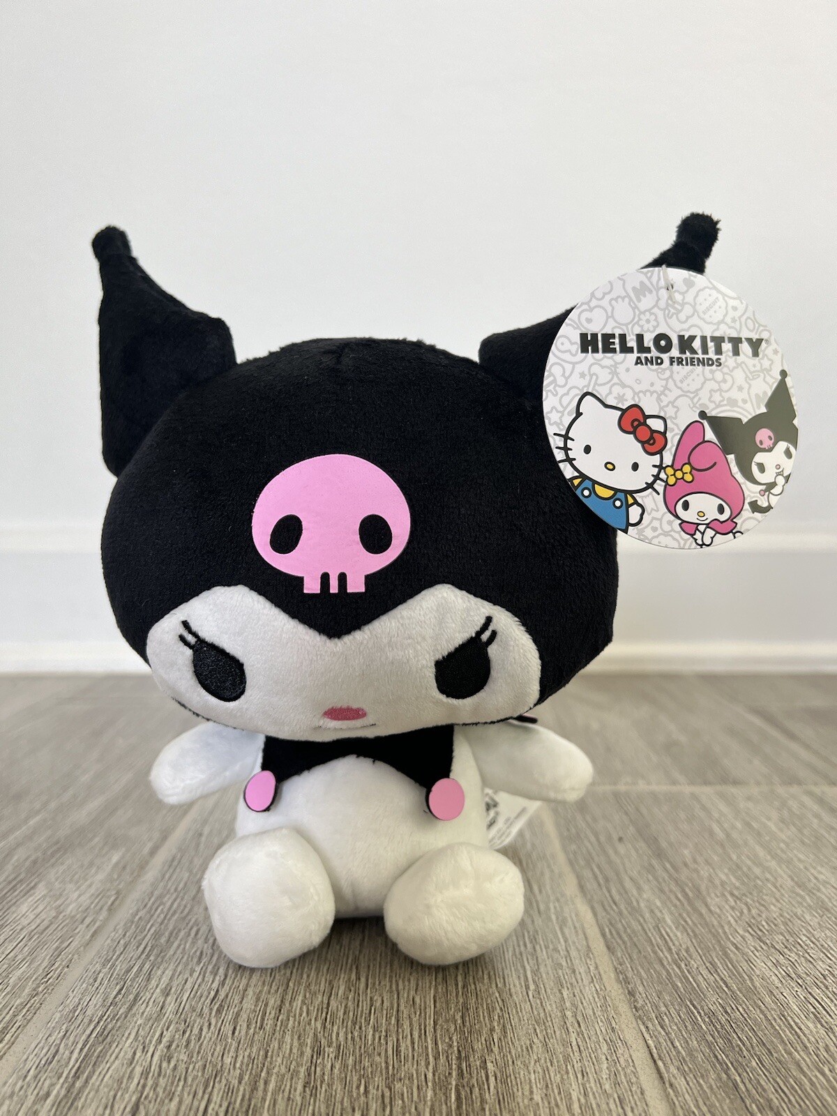 Sanrio Classic 8"  Kuromi  Plush from  Hello Kitty  Spring Collection 2023