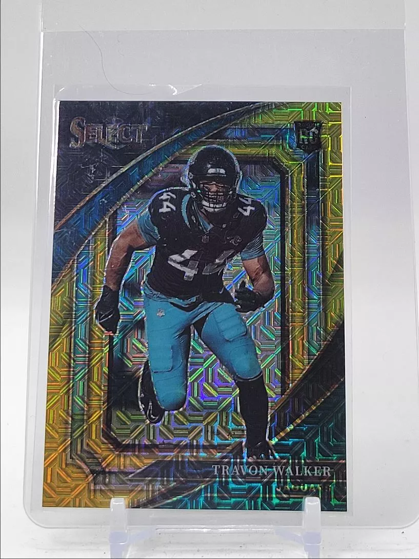 TRAVON WALKER 2022 SELECT SUITE LEVEL GOLD PRIZM ROOKIE RC 10/10 Q0939