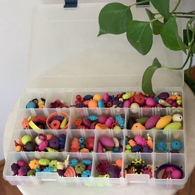 Toys 200+ Snap Pop Beads for Kids Jewelry Making Kids Crafts for Kids  Large