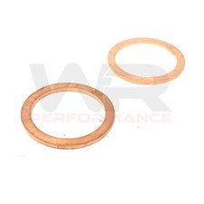 Oil Sump Drain Bolt Washers x2 for Suzuki RV 125 Van Van 2003-2017