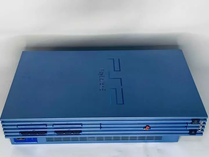 SONY PS2 PlayStation 2 SCPH-39000 Blue Game Console only Japanese Region  Japan