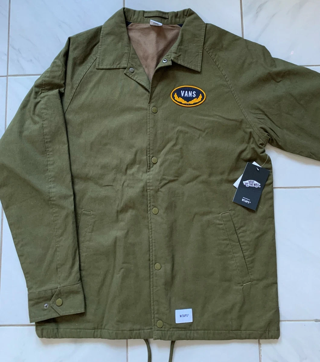 Vans x WTAPS army-green vault torrey cargo jacket - Brand New - L