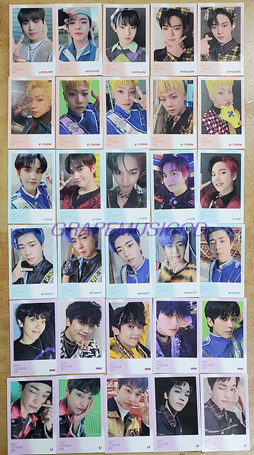 ONF 온앤오프 オネノプ サイン入り チェキ ポラロイド ONF OFFICIAL GOODS MY NAME POLAROID PHOTOCARD PHOTO CARD SET NEW