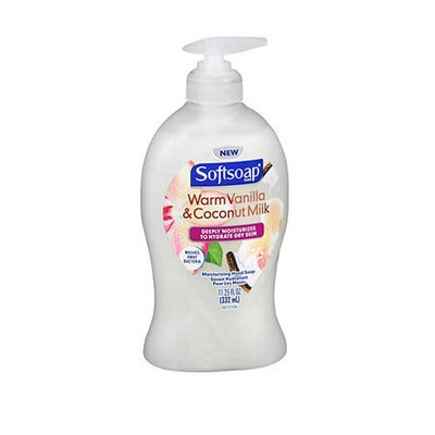 Warm Vanilla & Coconut Milk Moisturizing Hand Soap 11.25 Oz By Softsoap