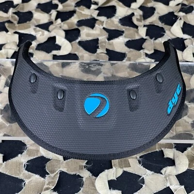 DYE PAINTBALL NEW Dye I4/I5 Wing Visor - Black/Cyan