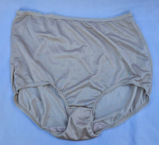 JCP Underscore Shiny Smooth 100 Nylon Beige Taupe Panty Panties Granny Sissy 6