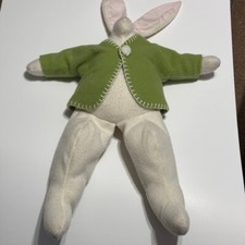 Vintage Woof & Poof Musical Bunny Rabbit Plays Tune Close to You" Made in USA