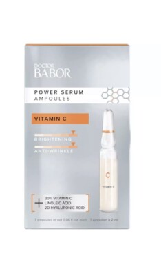 Babor Power Serum Ampoules: VITAMIN C, 7 Ampoules x 2 ml Each New Sealed