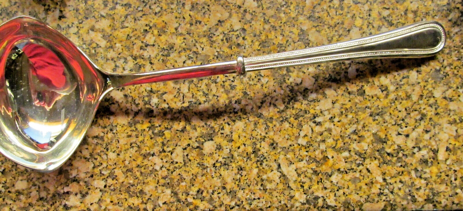 *Vintage Towle Silver Plate 13” Punch Soup Ladle T8666716 In Box