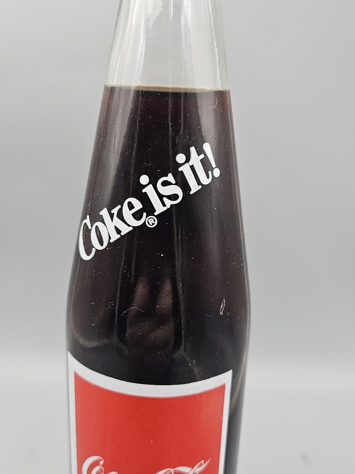 KENTUCKY DERBY 1983 Horse Racing 10oz Coca Cola Glass Bottle Full eBay