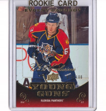 2010-11 Upper Deck Series 1 Young Guns UD Exclusives 222 Evgeny Dadonov /100