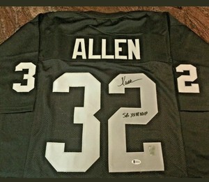 marcus allen autographed jersey