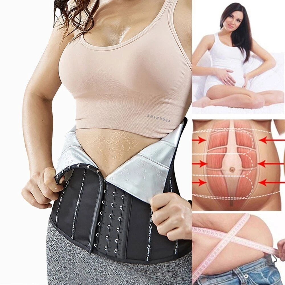 Waist Trainer Slimming Sheath Woman Flat Belly Fat Burning Girdle Corset