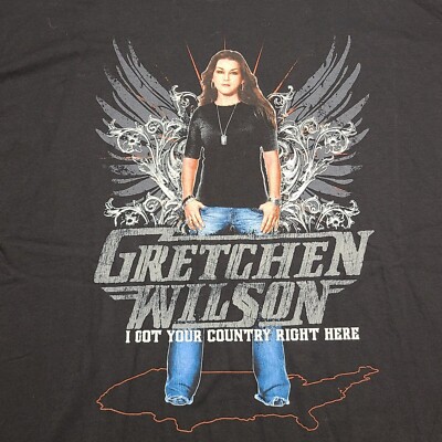 Gretchen Wilson I Got Your Country Right Here Black All Size Shirt HE850