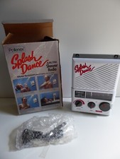 Vintage Pollenex Splash Dance AM FM Shower Radio NEW in Original Box