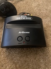 AtGames Sega Genesis Classic Mini Game Console w/ 80 Built-In Games - Preowned