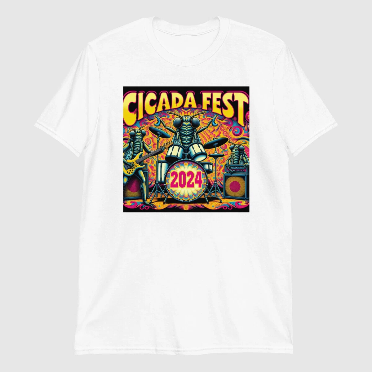 Cicada Reunion Summer U.S Tour 2024 T-Shirt