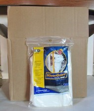 Lot of 21 Kimberly Clark KleenGuard A40 Coveralls 2XL White 44345 Elastic Legs