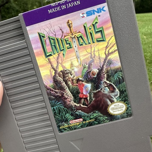 Crystalis Nintendo NES - Boxato completo di scatola CIB molto bello - Foto 9 di 24