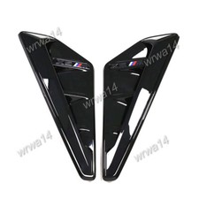 M Gloss Black Side Fender Vents Replacement Trim For Bmw X5 M G05 F95 2019-2023