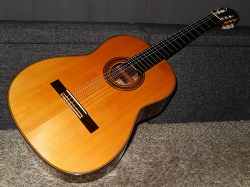 BARGAIN - YUKIO CHAI 15 1980 - HERMANN HAUSER CLASS CLASSICAL CONCERT GUITAR - Picture 2 of 19