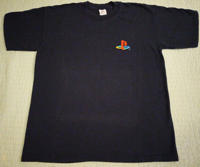Vintage Men's Large Superior Playstation Pre Shrunk Cotton T Shirt New Old Stock