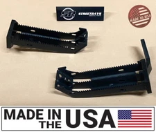 [SR] Yamaha Banshee Extended Wider Widened Foot Pegs with kick up (Made in USA)