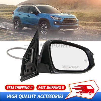 For Toyota RAV4 2015-2018 Door Mirror Power Heated BSD Signal Passenger Side