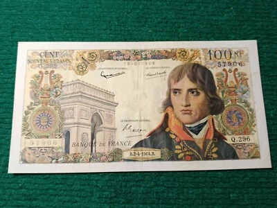 Billet 100 Francs - BONAPARTE 2-4-1964 Fay 59/26 - Rare TTB - Photo 1/2