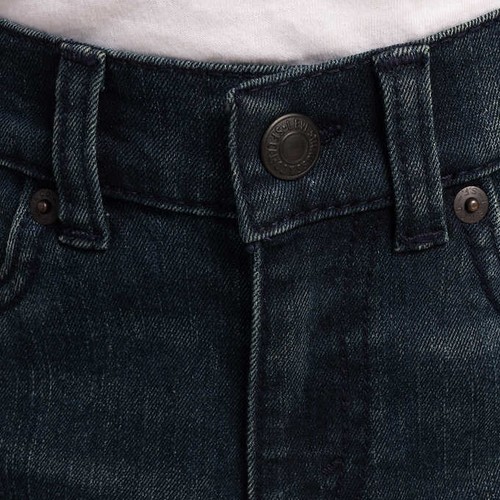 Levis 511 Slim Pant Denim Dark Blue Wash w/Blue Stitching Little Boys Sz 5-7 NWT - Picture 3 of 3