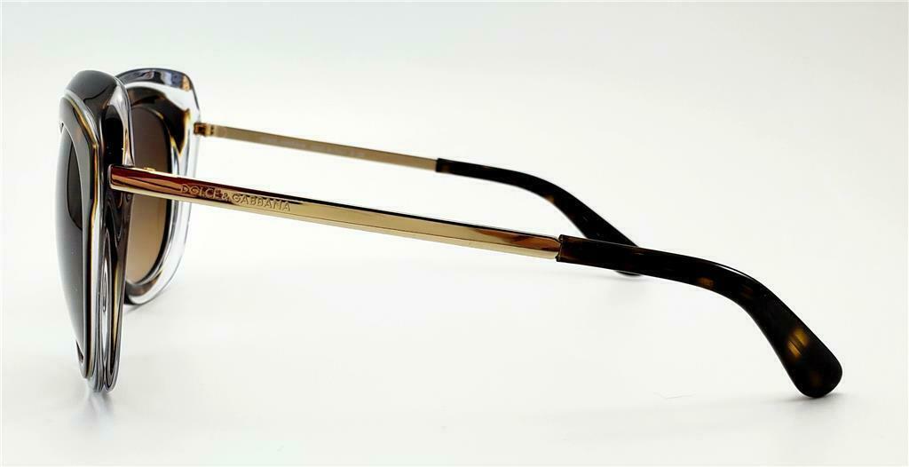 NEW DOLCE & GABBANA DG 4282 757/13 HAVANA GRADIENT AUTHENTIC  display picture 1