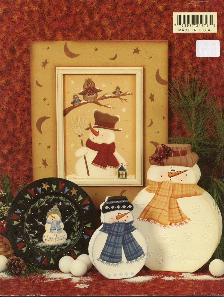 Believe Me Fall Into Winter Laurie Speltz Tole Pintura Halloween Muñecos de Nieve Foto 2 de 4